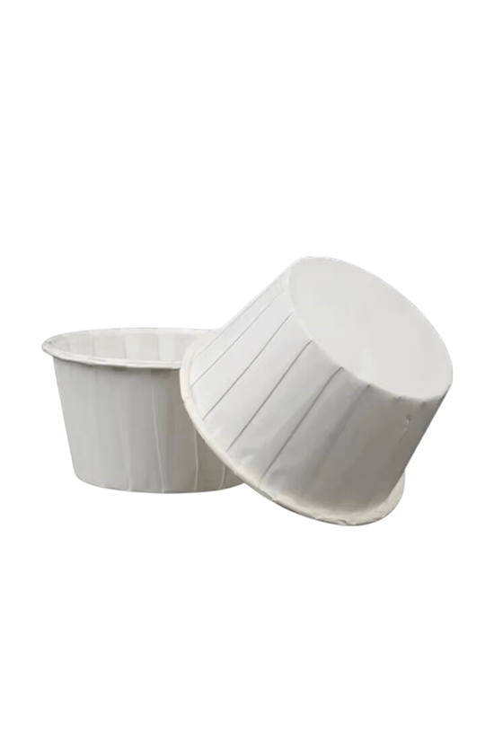 Plain White Baking Paper Cup - B38xH30 - TEM IMPORTS™