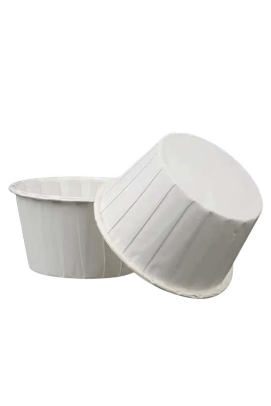 Plain White Baking Paper Cup - B44xH35 - TEM IMPORTS™