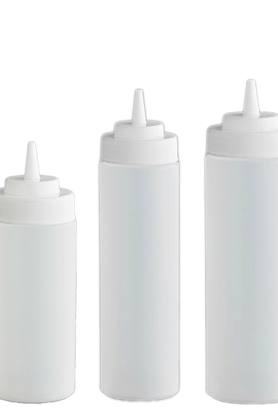 Plastic Squeeze Bottle Wide Mouth - TEM IMPORTS™