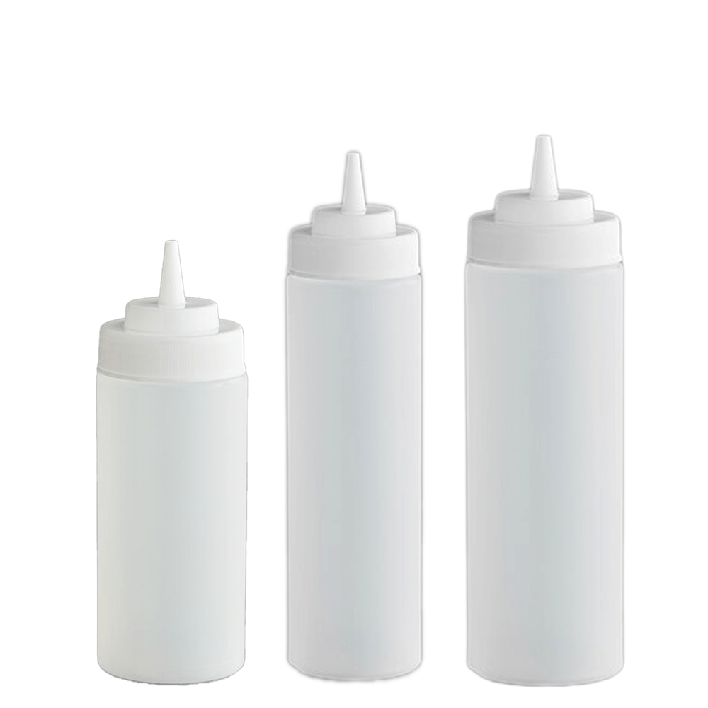 Plastic Squeeze Bottle Wide Mouth - TEM IMPORTS™