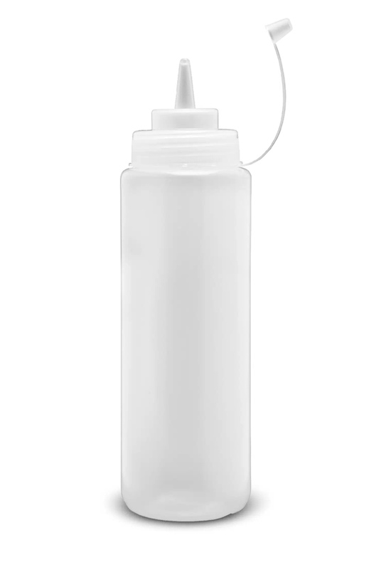 Plastic Squeeze Bottle Wide Mouth With Cap - TEM IMPORTS™