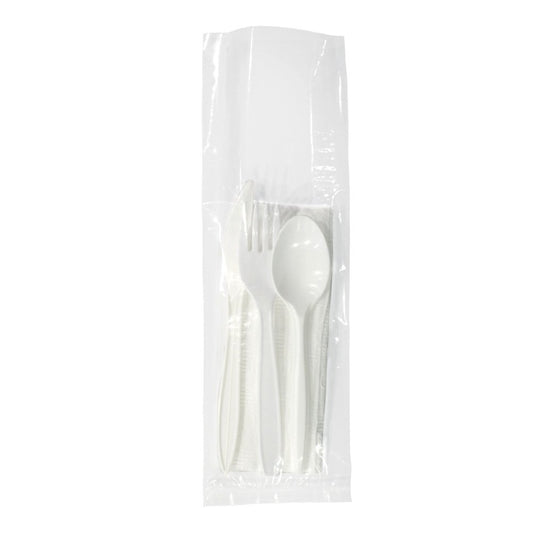 Polypropylene Cutlery Bag - 260mm x 85mm - Clear - TEM IMPORTS™