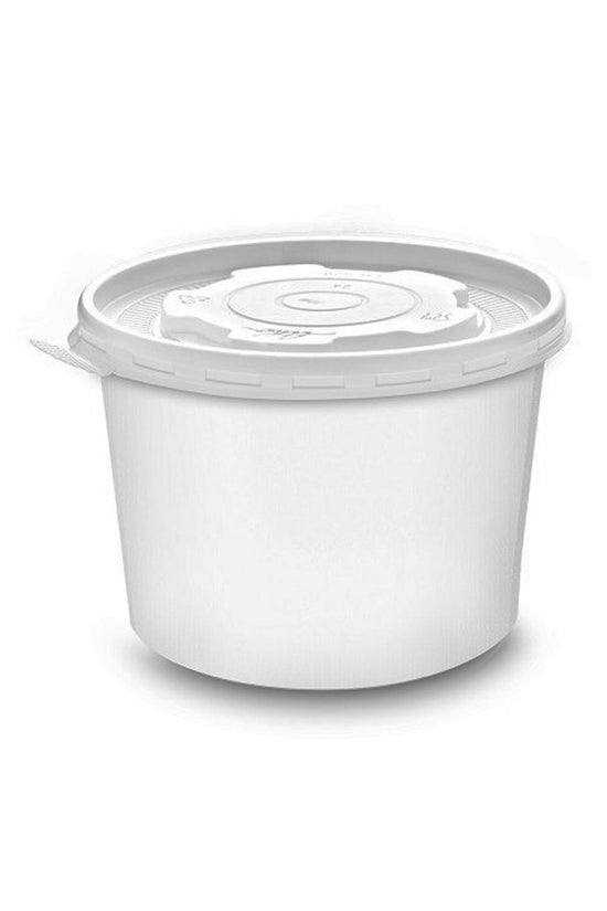 PP Flat Lid 115mm For 12/16/24oz PLA Coated Soup Bowl - TEM IMPORTS™
