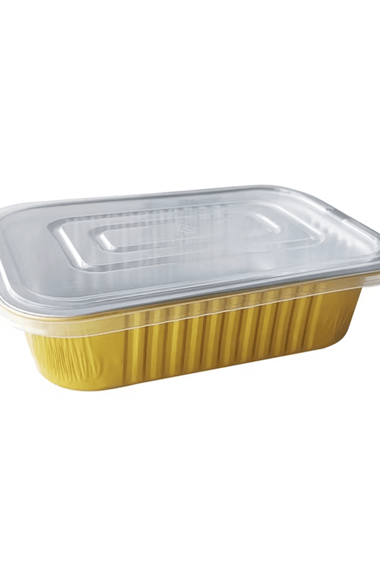 PP Lid Suit Aluminium Gold & Silver Series 510mL - 1000/Ctn - TEM IMPORTS™