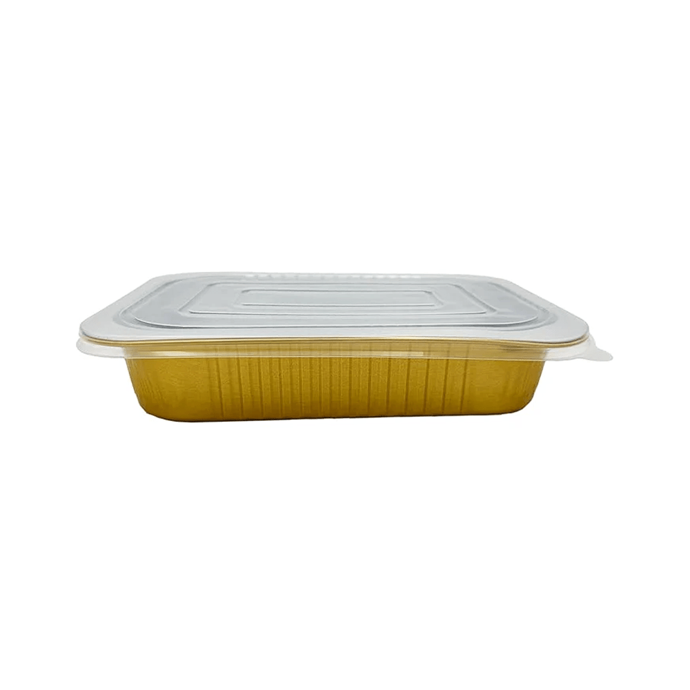 PP Lid Suit Aluminium Gold & Silver Series 510mL - 1000/Ctn - TEM IMPORTS™