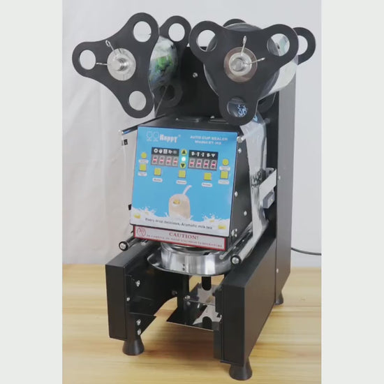 Fully Automatic Cup Sealing Machine With LCD Display Panel