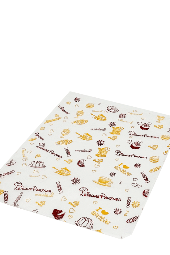Printed Bakery Theme Food Wrapping Paper - 1000/PK - TEM IMPORTS™