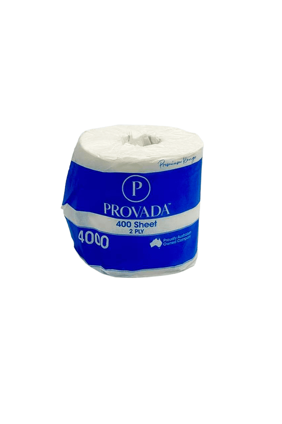 Provada 2-Ply 400 Sheets Toilet Tissue Ultrasoft White - 48Rolls/Carton - TEM IMPORTS™