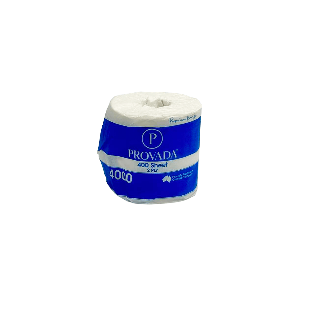 Provada 2-Ply 400 Sheets Toilet Tissue Ultrasoft White - 48Rolls/Carton - TEM IMPORTS™