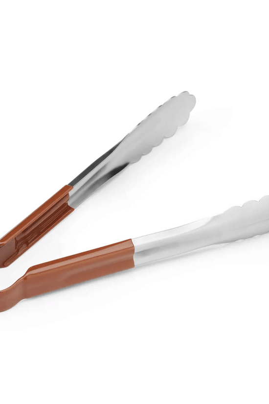 PVC Coated Handle Strainless Steel Tong - 300mm - TEM IMPORTS™