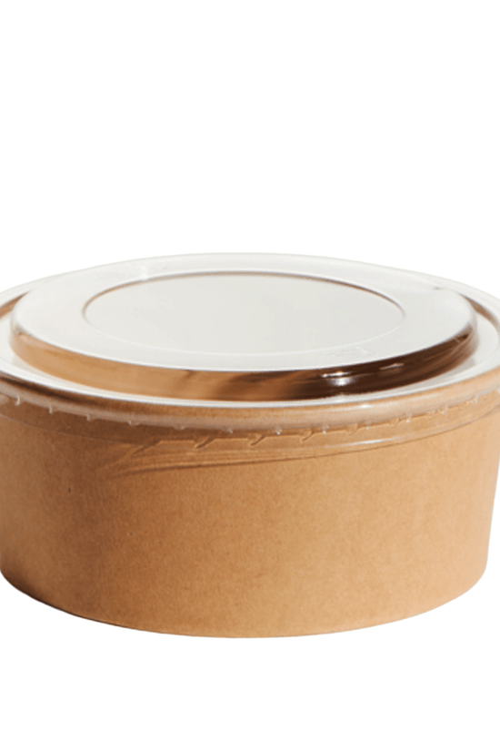 Raised Clear PET Lid For Salad Bowl 16/25/32oz - TEM IMPORTS™