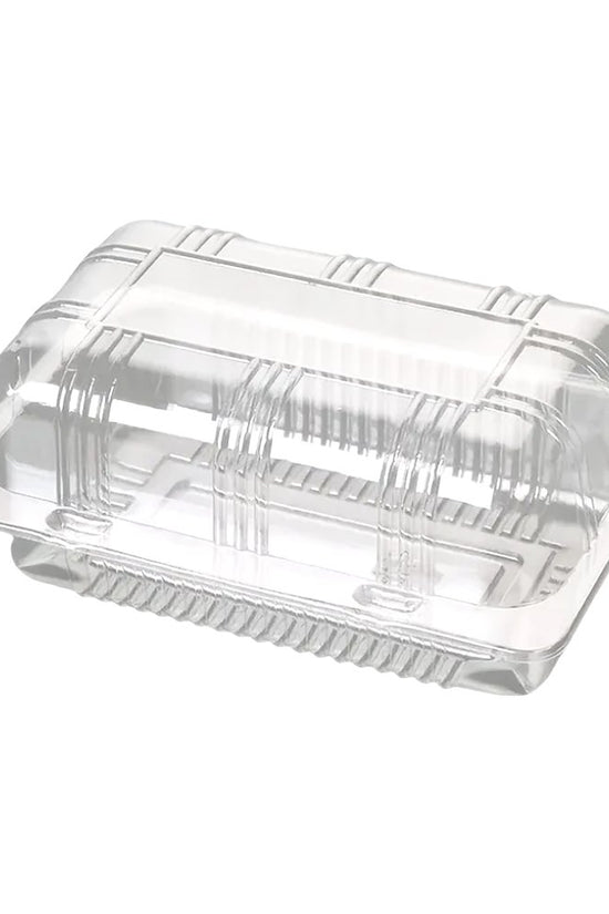 Rectangular Plastic Cake Hinged Container - TEM IMPORTS™