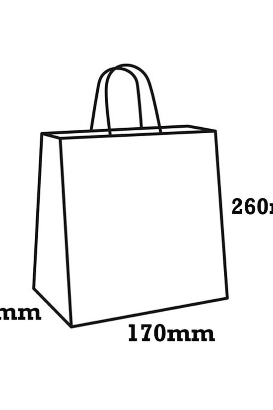 Retail Takeaway Kraft Twisted Handle Paper Bag - Baby - TEM IMPORTS™