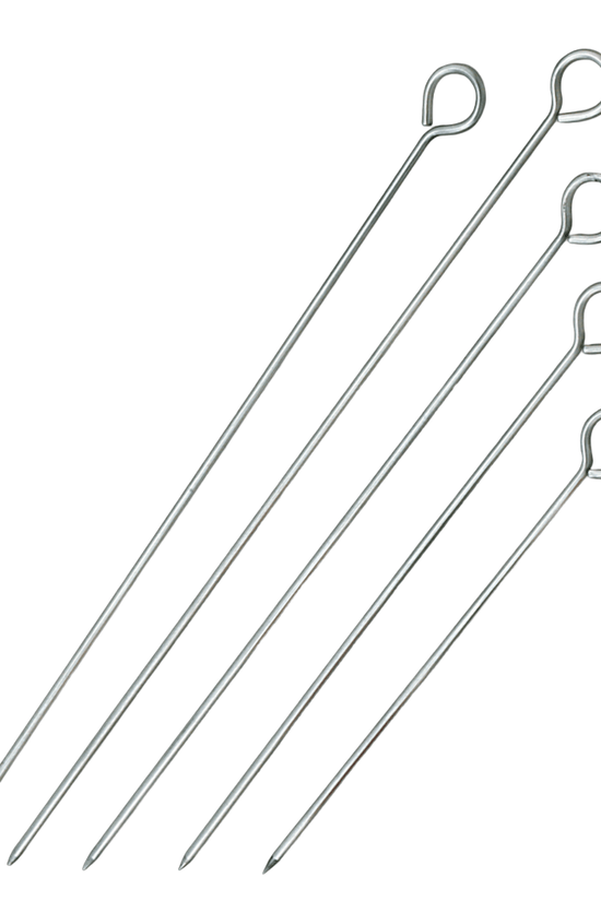 Round Skewer Stainless Steel - 6pcs/Pack - TEM IMPORTS™