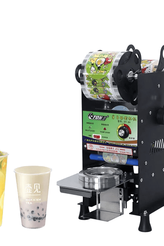 Semi Automatic Cup Sealing Machine - Black - TEM IMPORTS™