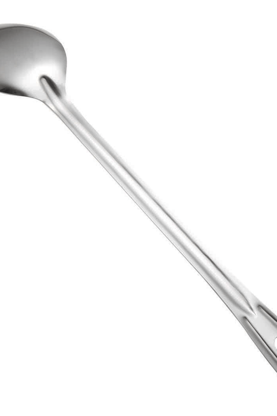 Serving Spoon Plain Stainless Steel - TEM IMPORTS™