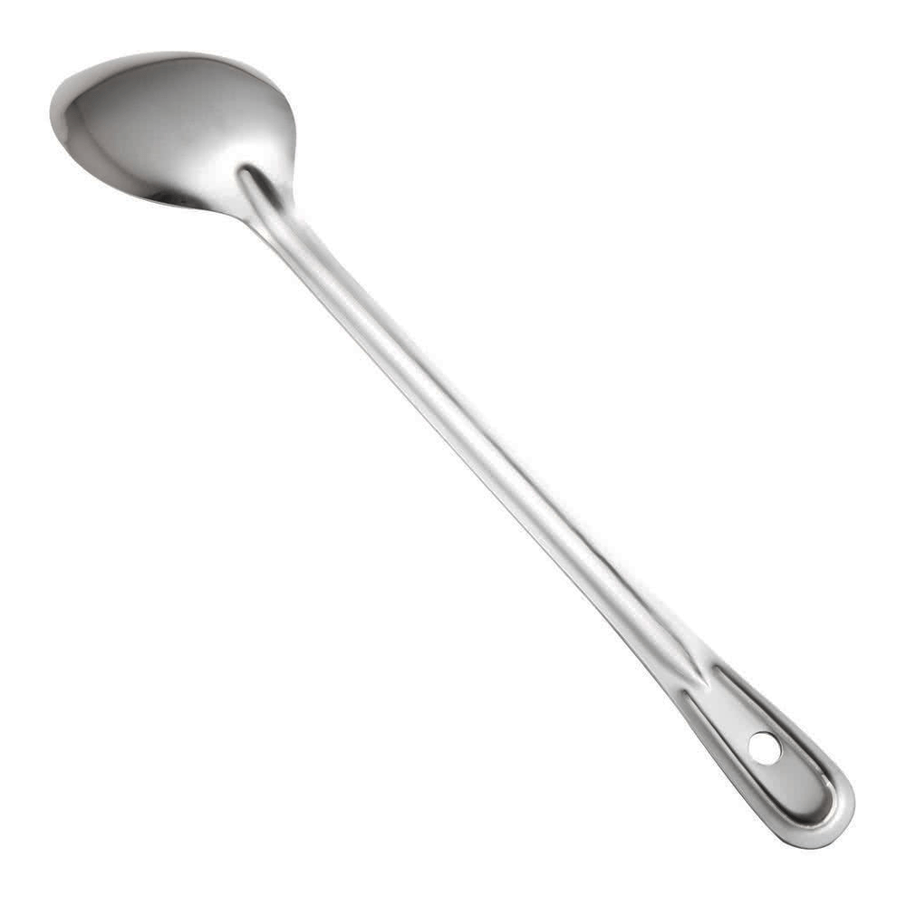 Serving Spoon Plain Stainless Steel - TEM IMPORTS™