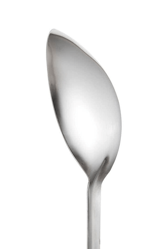 Serving Spoon Plain Stainless Steel - TEM IMPORTS™