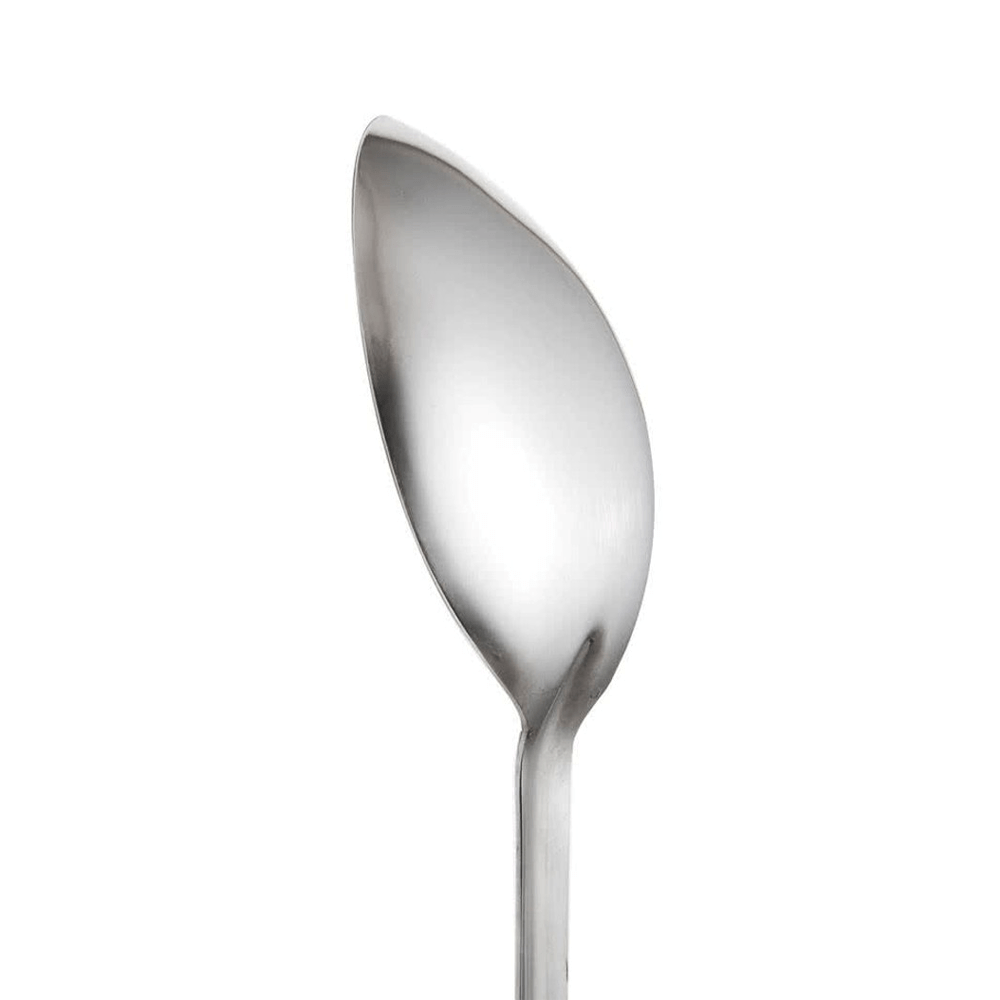Serving Spoon Plain Stainless Steel - TEM IMPORTS™