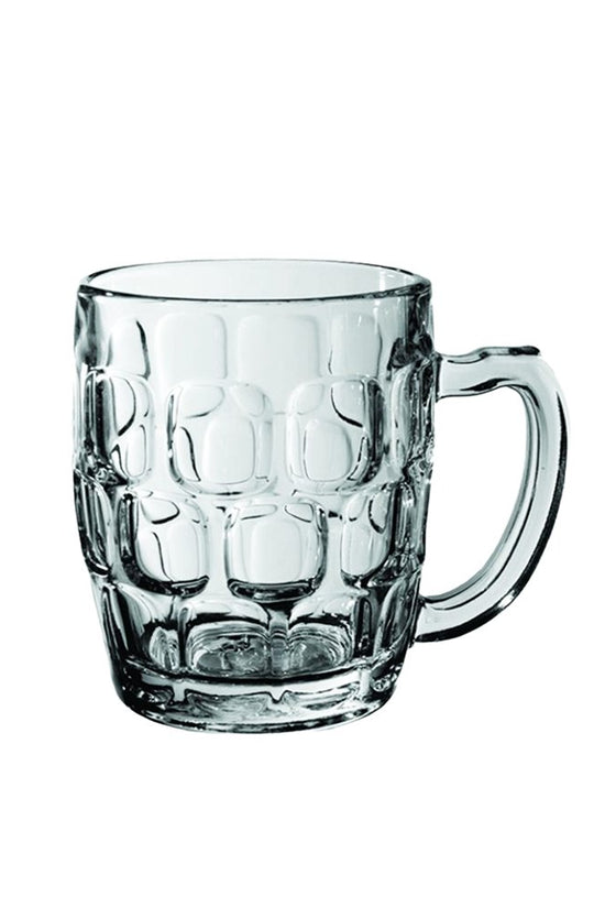 Sheffield® Dimple Beer Mug Glass - 570mL - TEM IMPORTS™