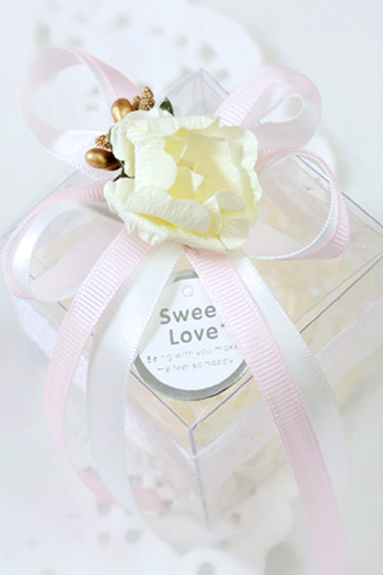 Transparent PVC Cube Box - 50x50mm - TEM IMPORTS™