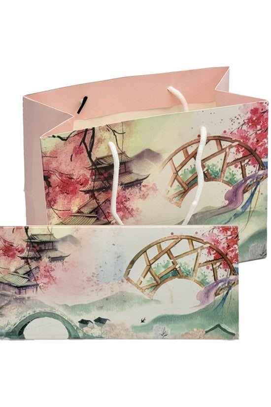 Slim Rectangle Printed Paper Box - Bridge Theme - TEM IMPORTS™