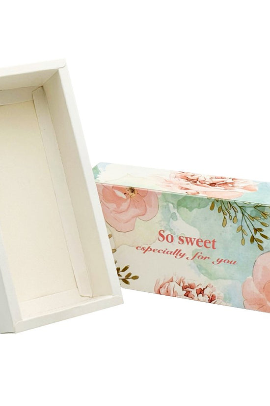 Slim Rectangle Printed Paper Box - So Sweet Theme - TEM IMPORTS™