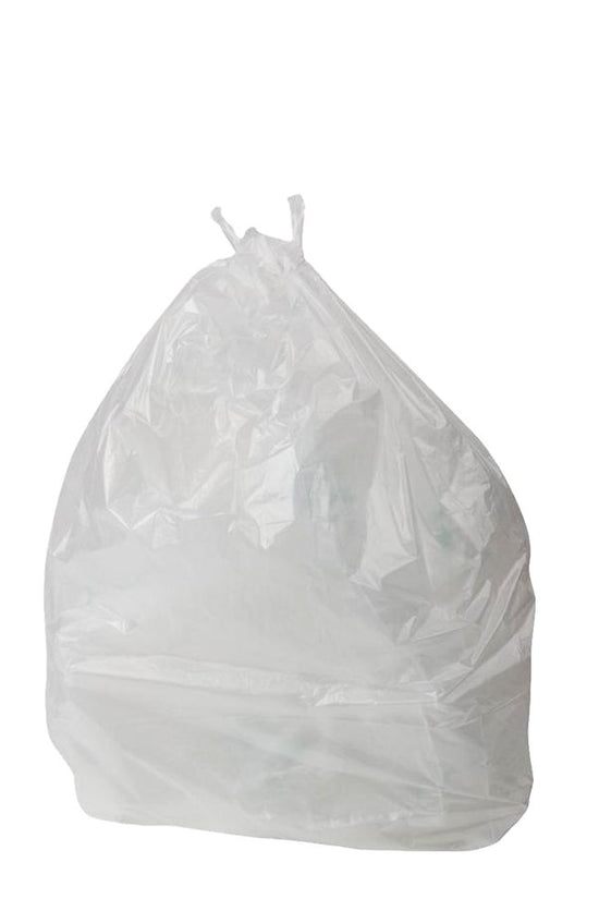 Small 18Ltr Kitchen Office Tidy Bin Liners - White - TEM IMPORTS™