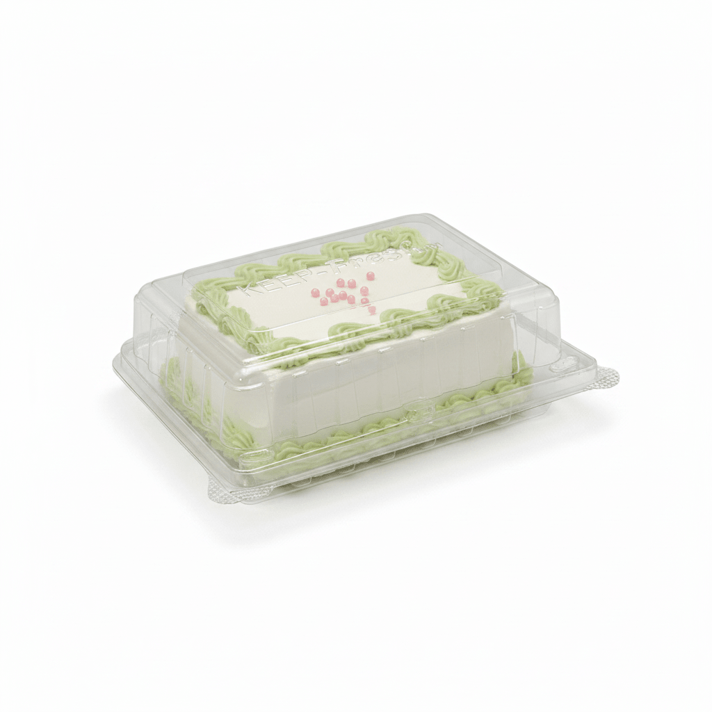 Small Cake Hinged Lid Container - 250/CTN - TEM IMPORTS™