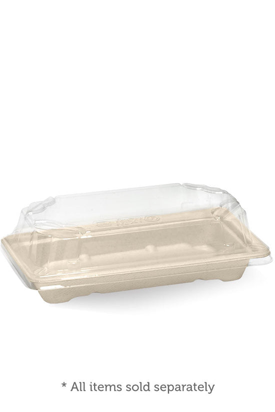 Small PLA Sushi Tray Lid - 600pcs/Ctn - TEM IMPORTS™