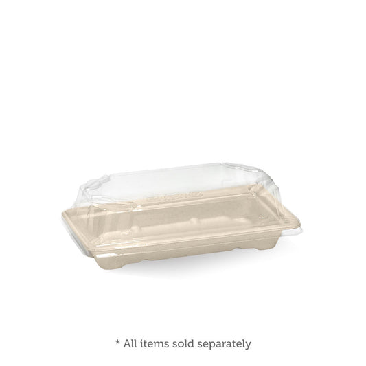 Small PLA Sushi Tray Lid - 600pcs/Ctn - TEM IMPORTS™