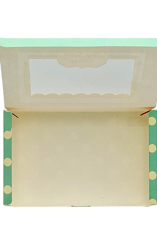 Small Rectangular Printed Paper Box Window - Happy day Theme - TEM IMPORTS™