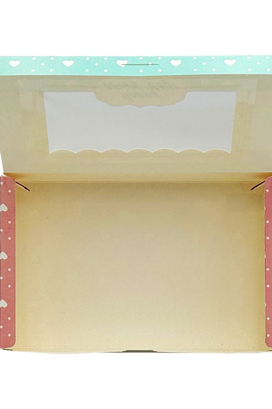 Small Rectangular Printed Paper Box Window - Paris Theme - TEM IMPORTS™