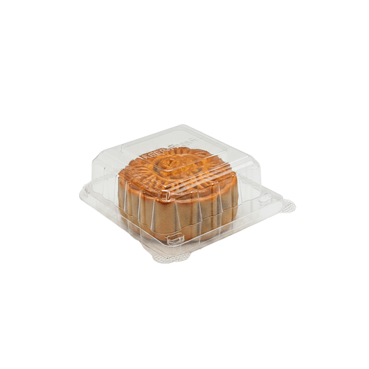 Small Square Cake Hinged Lid Container - 250/CTN - TEM IMPORTS™