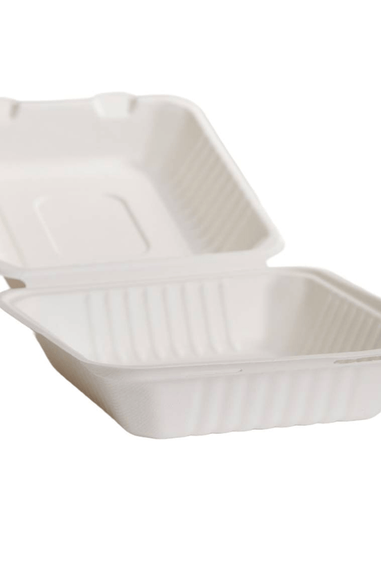 Small Sugarcane Dinner Box Food Clam - TEM IMPORTS™