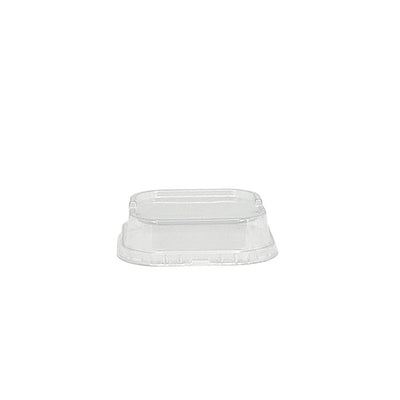 Square Clear PET Lid To Suit Paper Liner Cases - TEM IMPORTS™