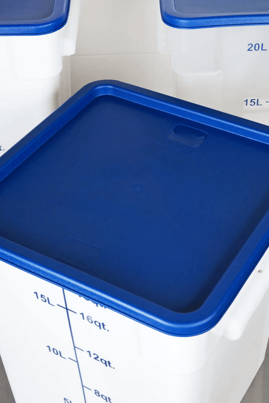 Square PE Lid Blue To Suit 11.4lt, 17.2 & 22lt - TEM IMPORTS™