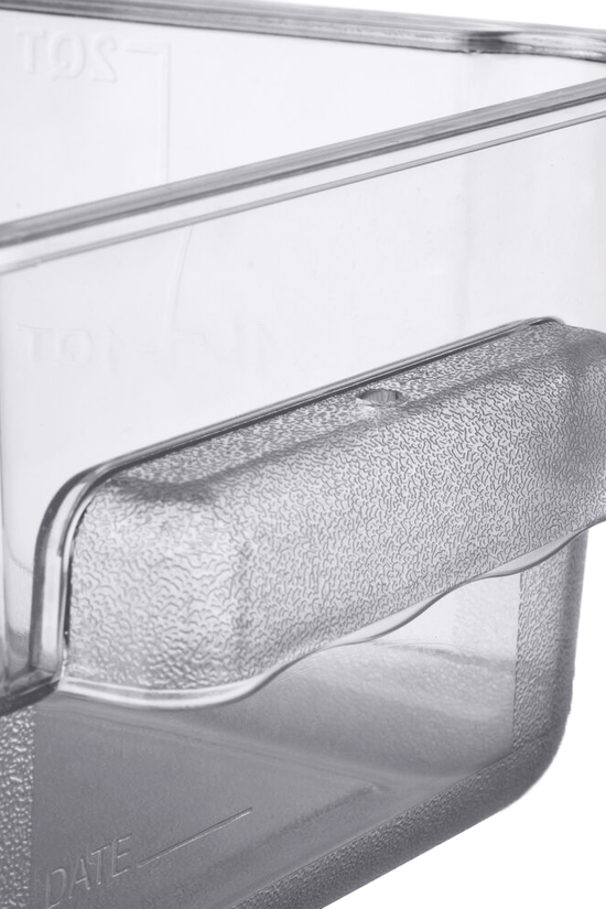 Square Polycarbonate Storage Food Containers 20.0lt/22qt - TEM IMPORTS™
