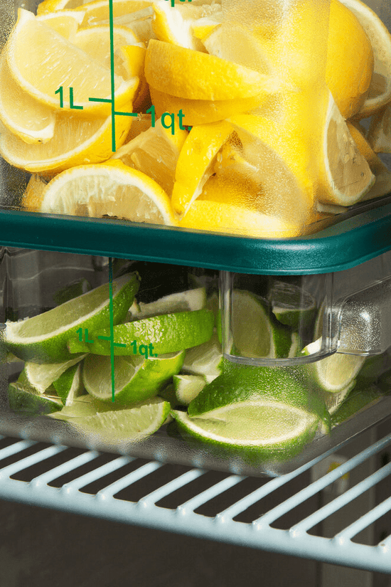 Square Polycarbonate Storage Food Containers 3.8lt/4qt - TEM IMPORTS™
