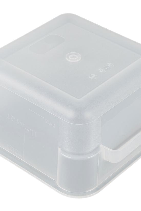 Square PP Storage Food Containers Translucent 1.9lt/2qt - TEM IMPORTS™