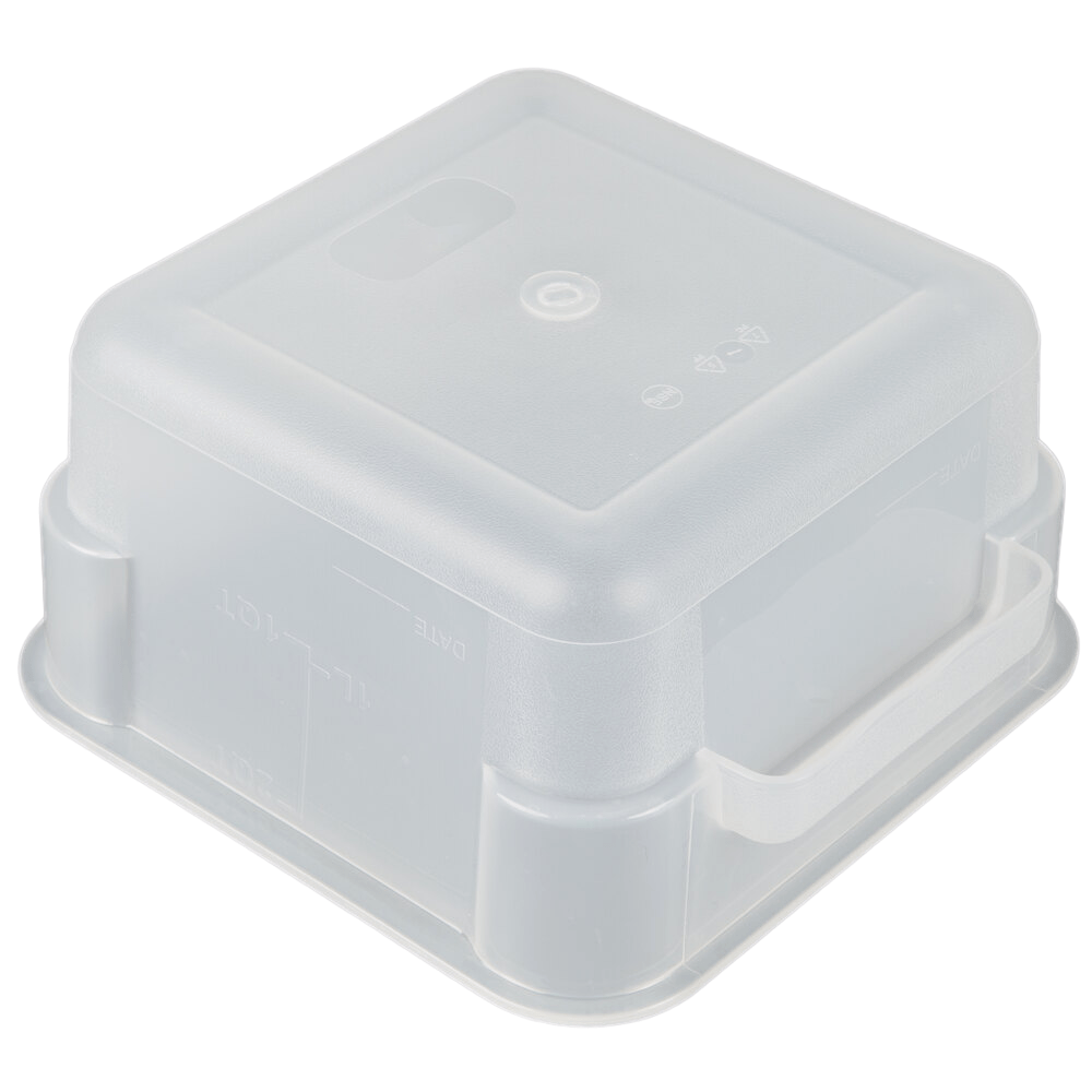 Square PP Storage Food Containers Translucent 1.9lt/2qt - TEM IMPORTS™