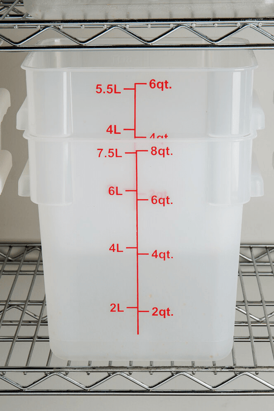 Square PP Storage Food Containers Translucent 7.6lt/8qt - TEM IMPORTS™