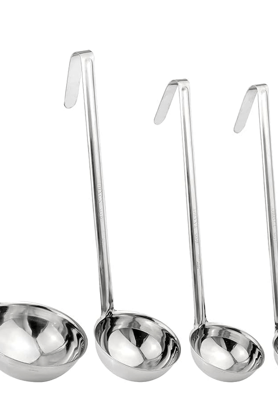 Stainless Steel Ladle One Piece Portion Scoop - TEM IMPORTS™