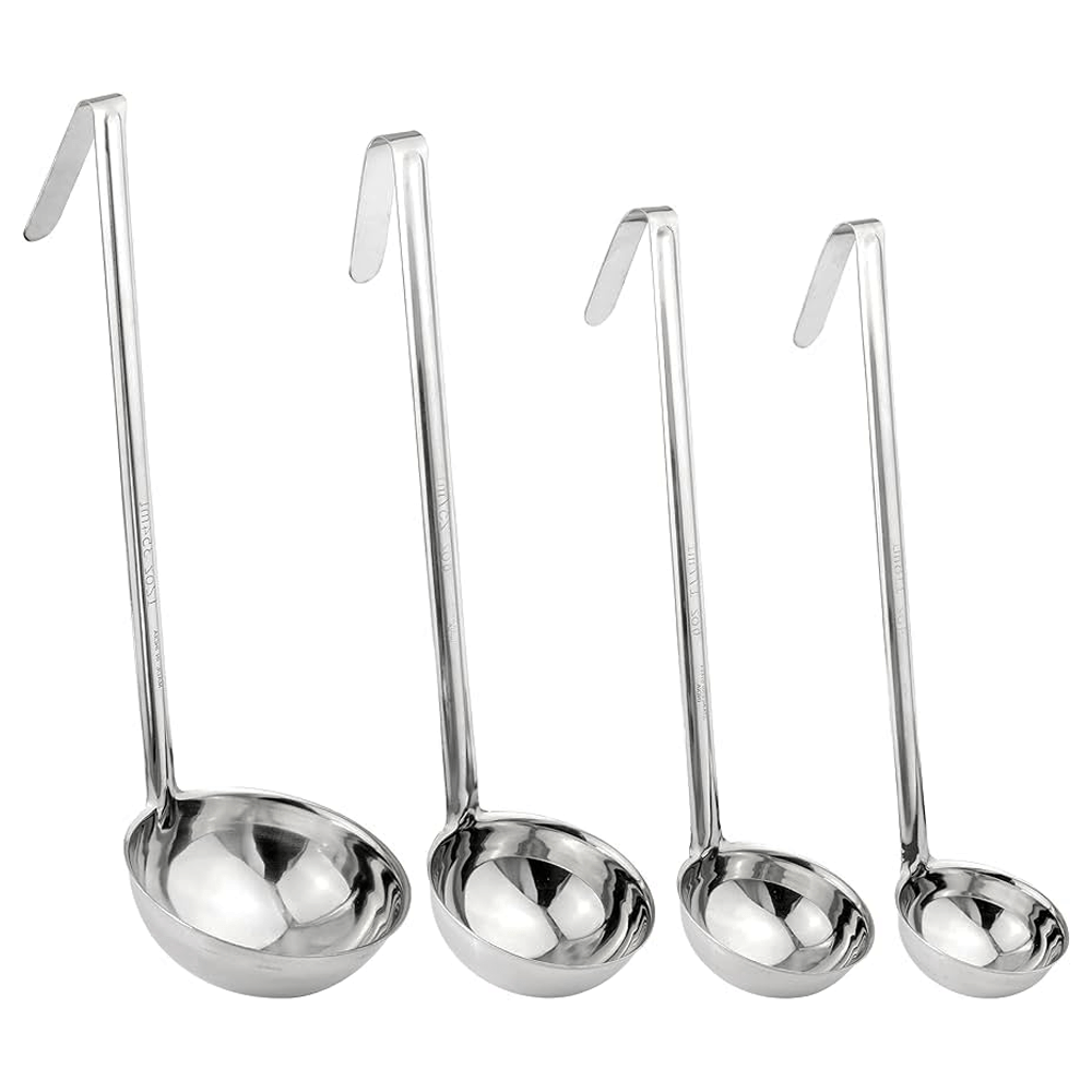 Stainless Steel Ladle One Piece Portion Scoop - TEM IMPORTS™