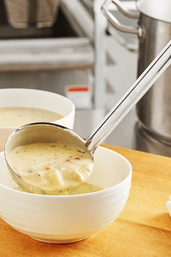 Stainless Steel Ladle One Piece Portion Scoop - TEM IMPORTS™