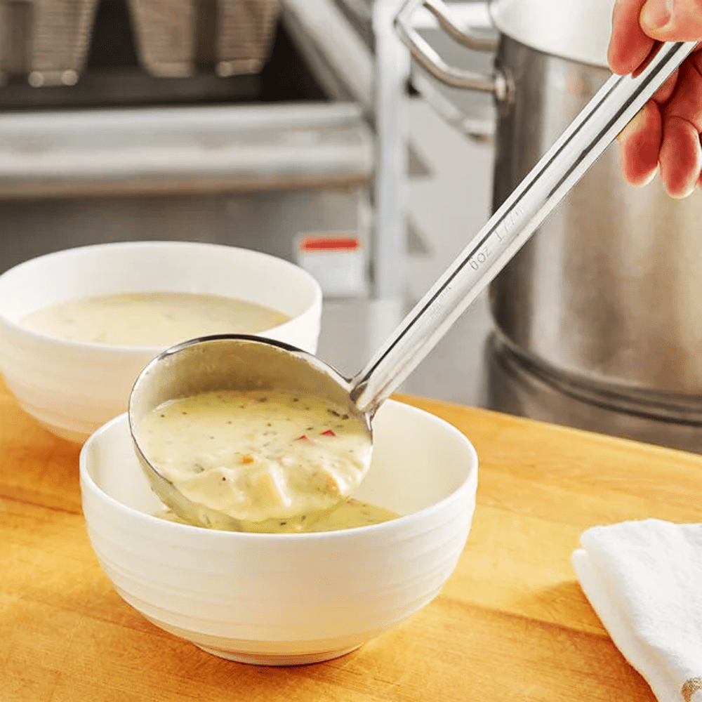 Stainless Steel Ladle One Piece Portion Scoop - TEM IMPORTS™