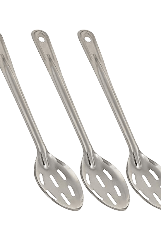 Stainless Steel Slotted Serving Spoon - TEM IMPORTS™