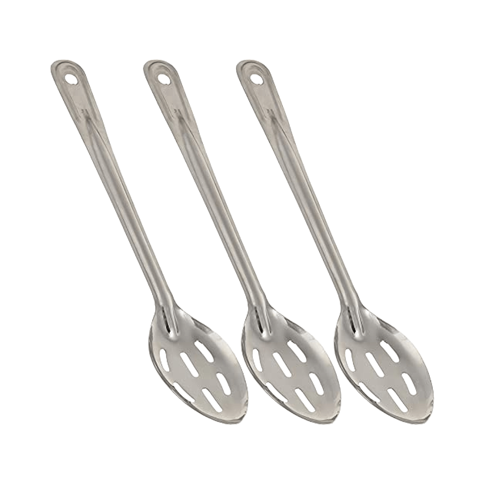 Stainless Steel Slotted Serving Spoon - TEM IMPORTS™