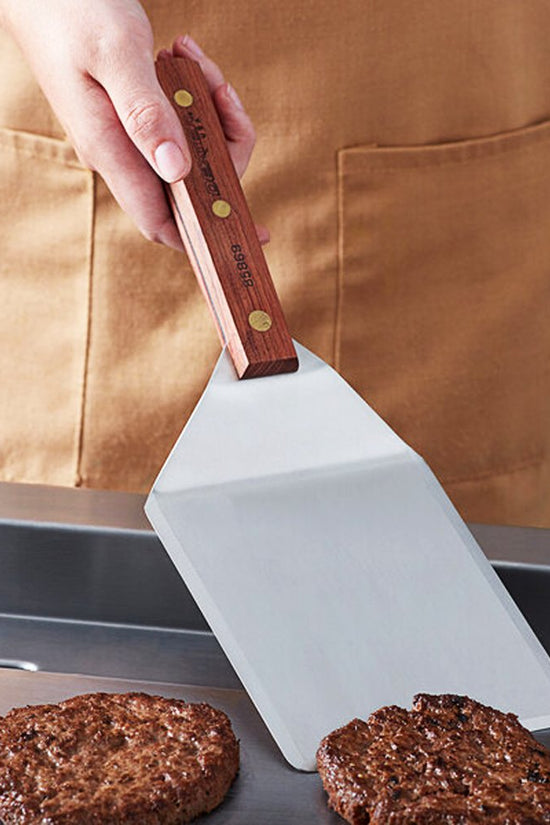 Stainless Steel Turner Giant Wood Handle - TEM IMPORTS™