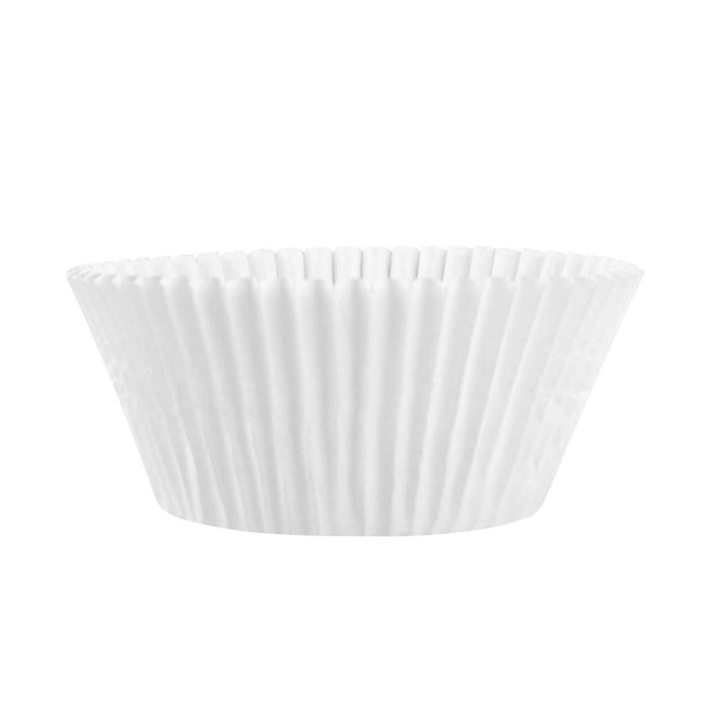 Standard White Cupcake Muffin Baking Liners - B40*H25mm - TEM IMPORTS™